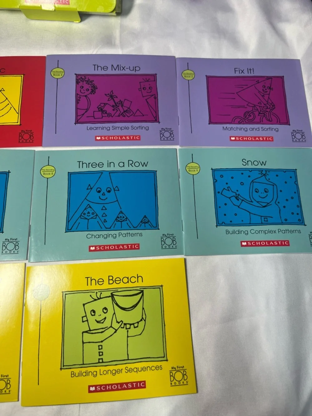 My First Bob Books Pre-Reading Skills Box Set Phonics Scholastic Age 3 Missing 1